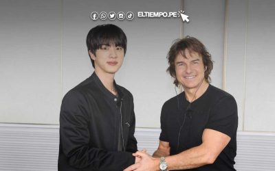 Jin de BTS se reúne con Tom Cruise: «¡Sí! ¡Conozco a BTS!»