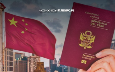 China confirma política de exención de visado para Perú y 4 países más