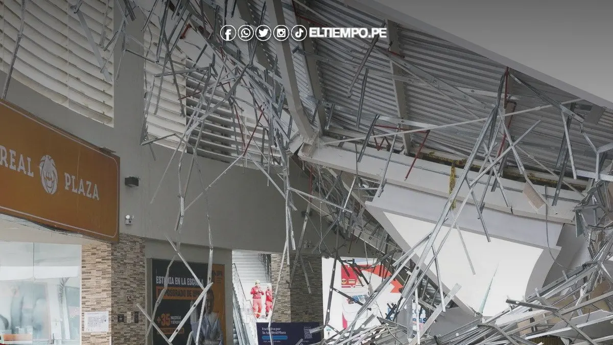 Responsables de instalación de techo caído del Real Plaza se contradicen en Fiscalía Responsables de instalación de techo caído del Real Plaza se contradicen en Fiscalía