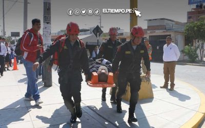 Piura se prepara para el simulacro multipeligro que se realiza hoy viernes 30