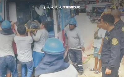 Piura: Un derrumbe sepulta a un obrero en zanja y lo rescatan