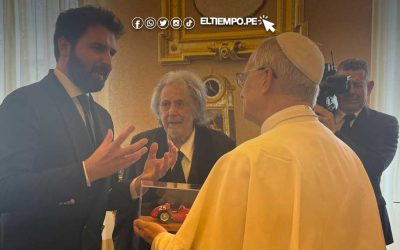 Al Pacino se reúne con el papa León XIV: es la primera estrella de Hollywood en ver a su santidad