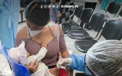 Piura lidera cobertura de vacunación nacional contra la tos ferina
