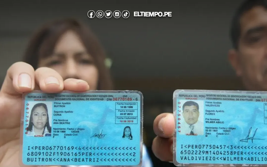 Reniec: se podrá votar con DNI vencido en Elecciones Generales 2026