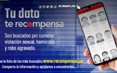 Elevan hasta en un millón de soles recompensas para cabecillas más buscados