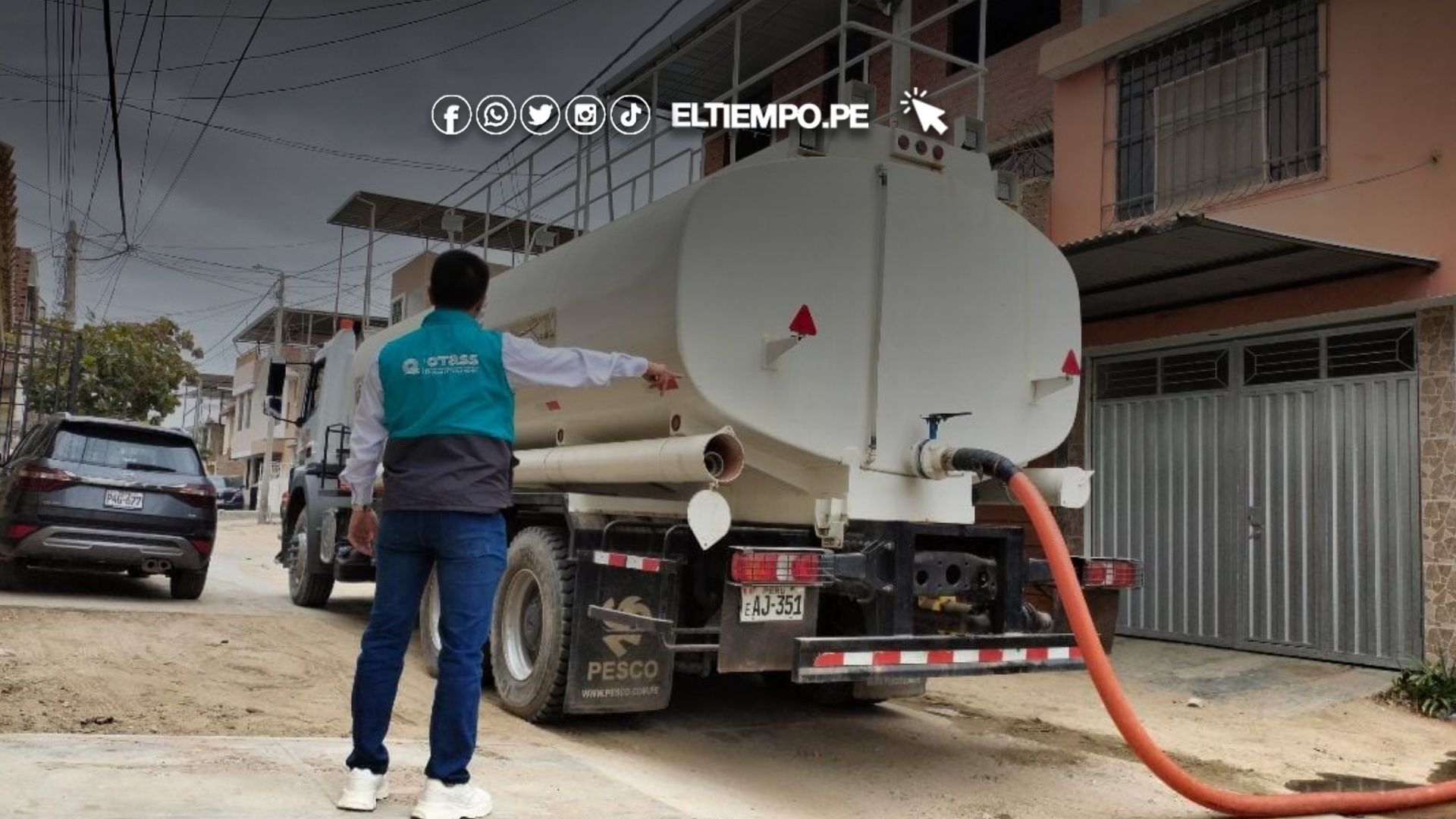 recorrido de cisterna EPS Grau