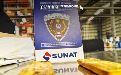 Sunat intervino 720 kilos de oro ilegal valorizados en más de S/ 174 millones
