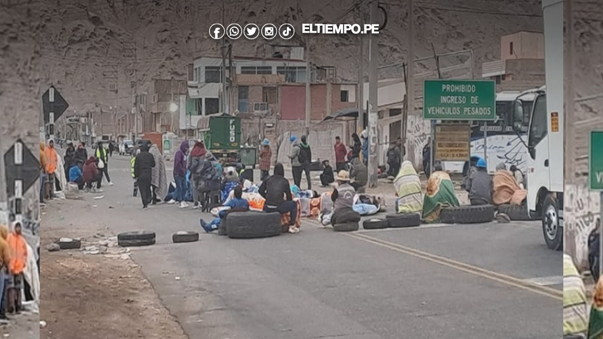 Bloqueo de vías pone en jaque la distribución de alimentos Bloqueo de vías pone en jaque la distribución de alimentos
