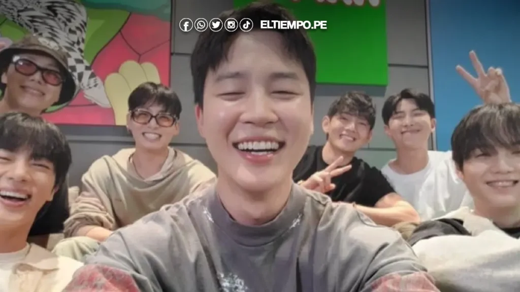 Los siete miembros finalmente se reunieron e hicieron un Live sorprendiendo a millones de fans