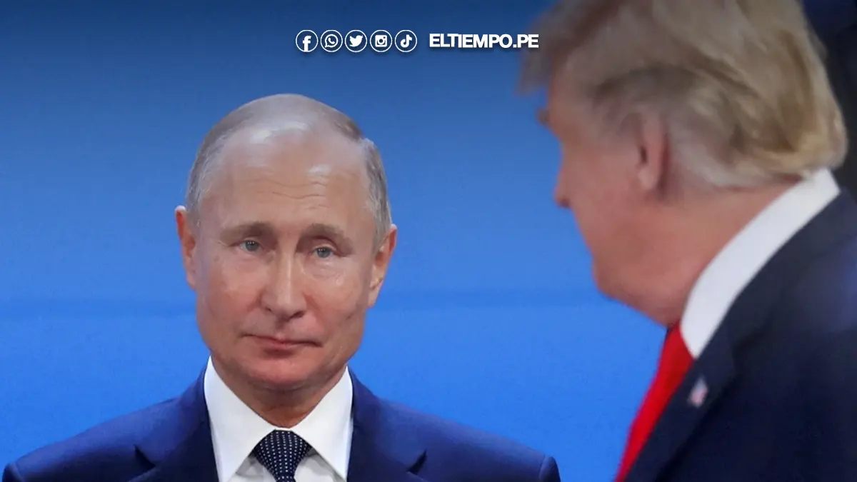 Donald Trump y Vladimir Putin Donald Trump y Vladimir Putin