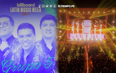 Grupo 5 lleva la cumbia peruana al escenario del Billboard Latin Music Week 2025
