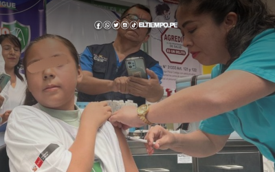 Piura intensifica lucha contra el dengue con vacunación a más de 16 mil menores