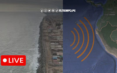 ¡ALERTA TSUNAMI EN VIVO! COEN anuncia llegada de tren de olas a la costa peruana a las 12:15 p. m.