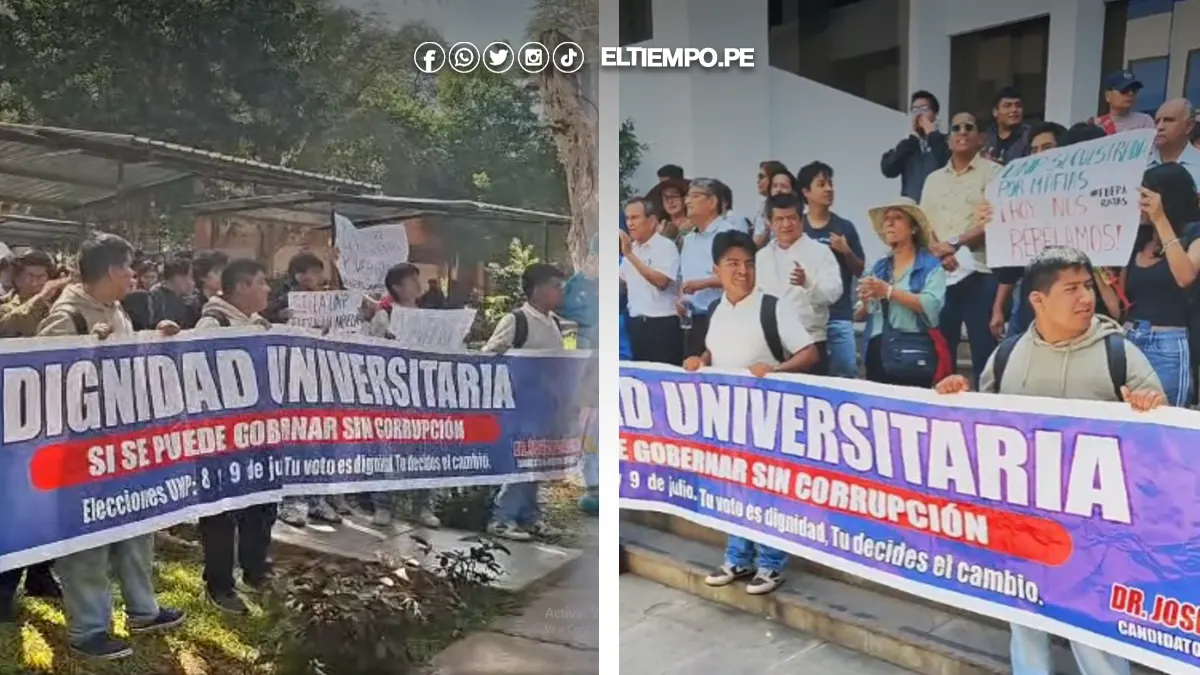 protesta en la UNP protesta en la UNP