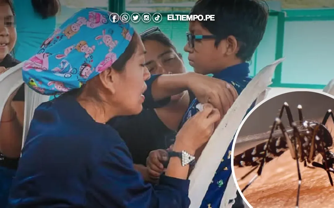 Baja vacunación contra el dengue en Piura: más de 59 mil menores no completan segunda dosis