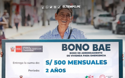 Bono arrendamiento de emergencia 2025 en Perú: Mira los requisitos y el monto que da el MVCS