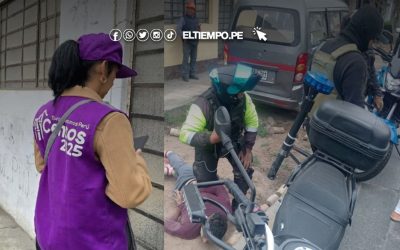 Lima: Capturan a sujeto que robó tablet a joven censista en plena vía pública