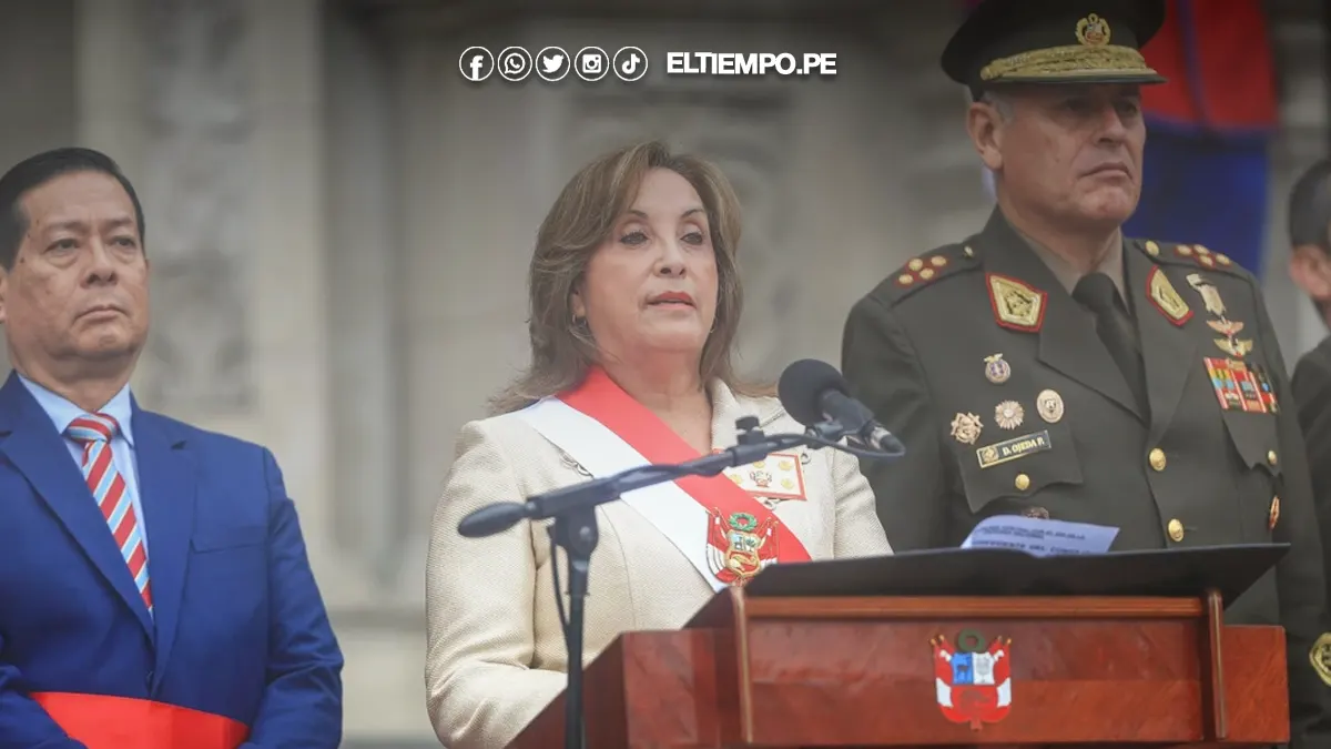 Dina Boluarte acusa al Ministerio Público de intentar desestabilizar su Gobierno tras allanamiento a casa de su hermano Dina Boluarte acusa al Ministerio Público de intentar desestabilizar su Gobierno tras allanamiento a casa de su hermano