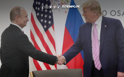 Donald Trump anuncia que se reunirá con Vladímir Putin el próximo 15 de agosto