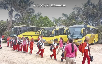 Piura: DREP levanta restricción y permite viajes escolares con mayor control