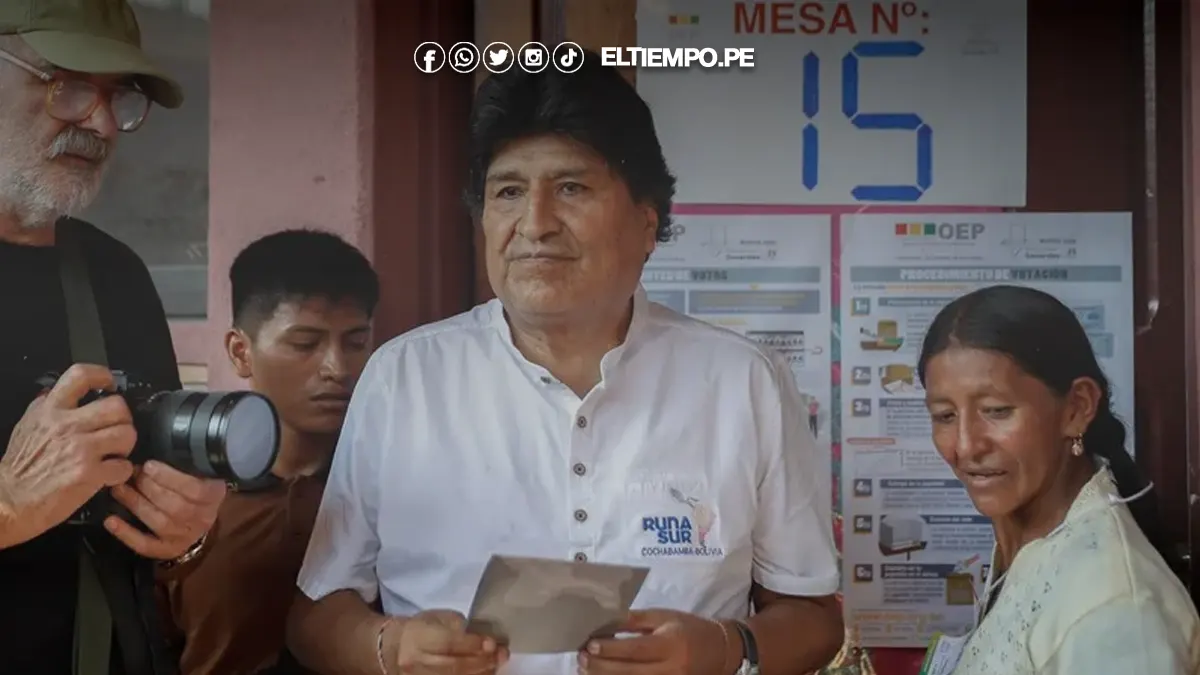 Evo Morales anula su voto y acusa a Luis Arce de planear fraude electoral Evo Morales anula su voto y acusa a Luis Arce de planear fraude electoral