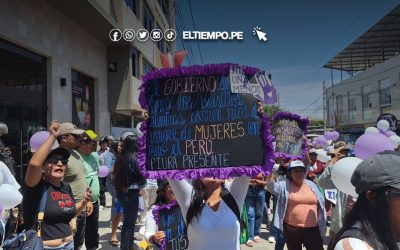 [FOTOGALERÍA] Miles de piuranos marcharon este viernes en busca de justicia para Xiomara