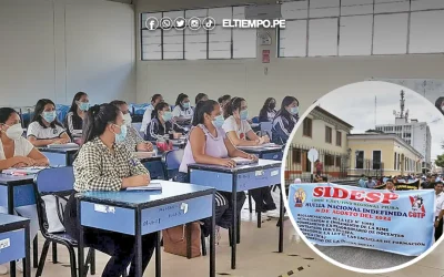 Piura: Huelga de docentes afectará a 20 mil estudiantes de institutos superiores