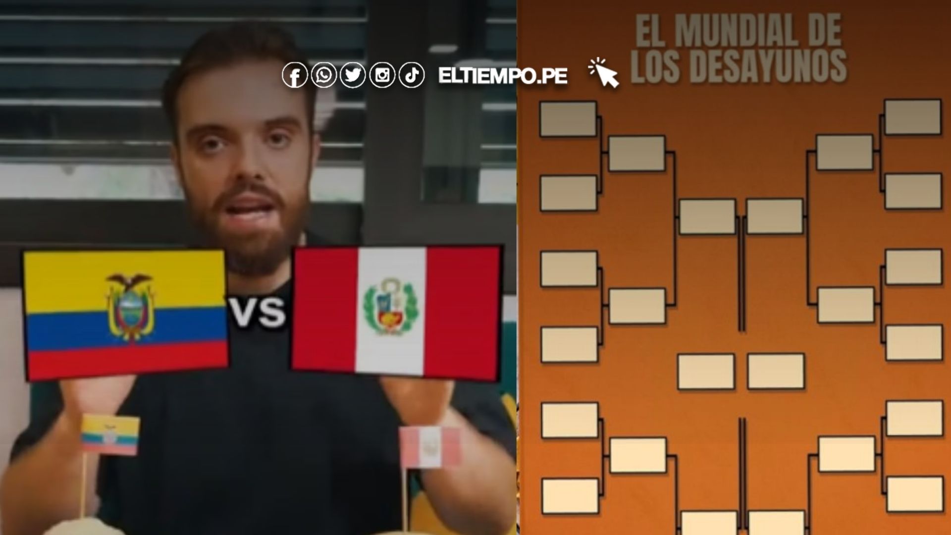 Mundial de los detayunos perú vs ecuador