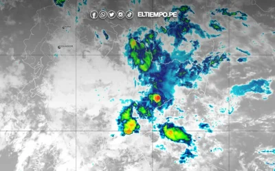 Nubes de trasvase y vientos del este provocaron lluvias ligeras en Piura, según Senamhi