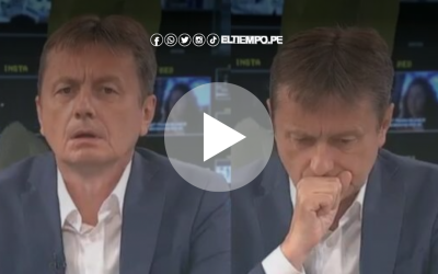 Ministro de Serbia colapsa en vivo tras sufrir derrame cerebral en entrevista de TV