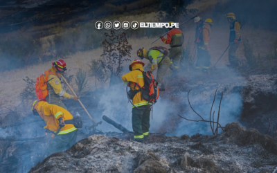 Cusco: Incendio forestal arraza con múltiples zonas del distrito de San Sebastián