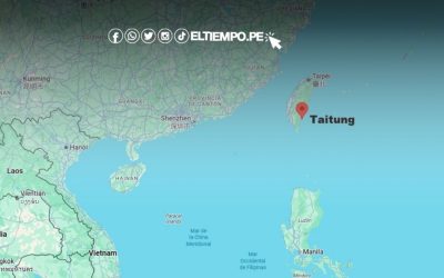 Taiwán en alerta por el tifón Podul: se esperan fuertes lluvias y vientos de más de 150 km/h