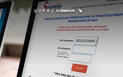 Fonavi: más de 300,000 fonavistas cobraron devolución de sus aportes en el 2025