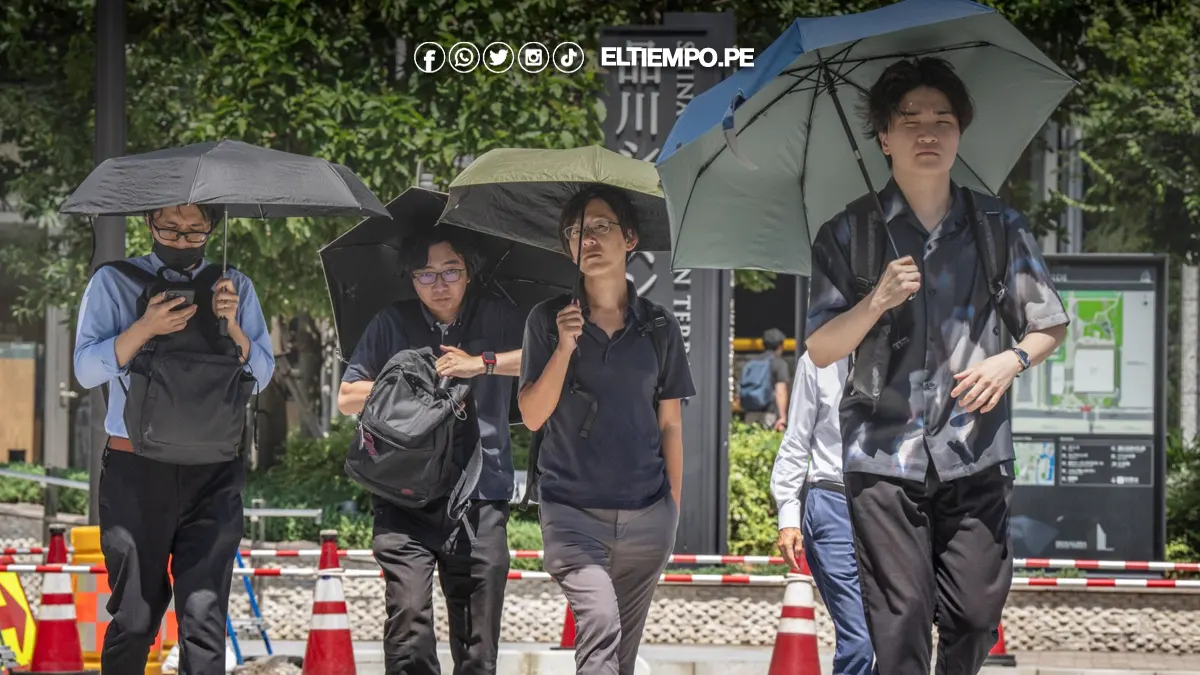 Tokio bate récord de calor Diez días seguidos con temperaturas superiores a 35°C Tokio bate récord de calor Diez días seguidos con temperaturas superiores a 35°C
