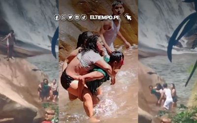 Derrumbe en Catarata ‘Velo de novia’ en Ucayali