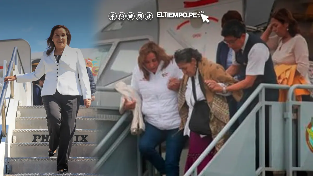 dina boluarte avión