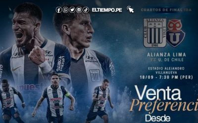 Entradas Alianza Lima vs U de Chile por la Copa Sudamericana 2025: Precios y LINK de compra en Joinnus