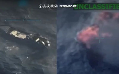 Estados Unidos atacó una nueva embarcación venezolana con tres presuntos narcotraficantes [VIDEO]