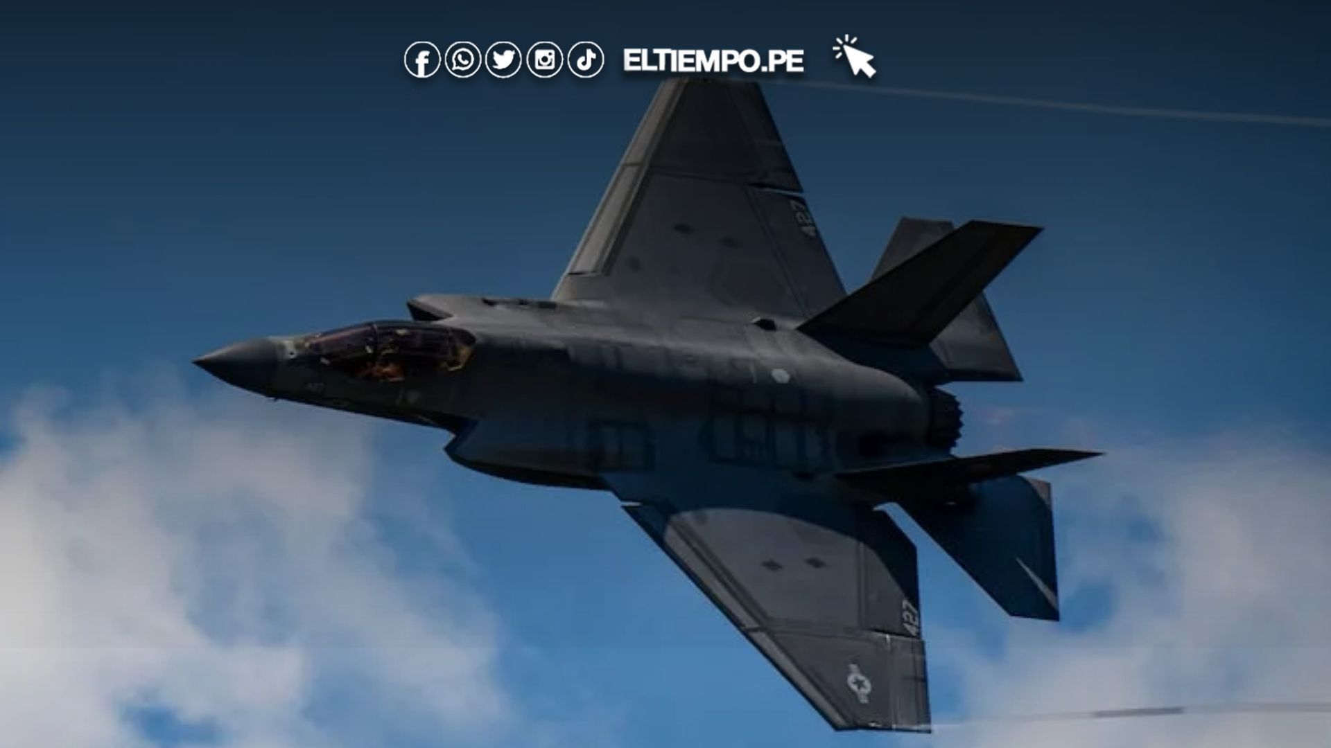 Estados Unidos despliega aviones