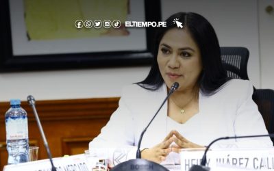 Heidy Juárez sorprende al retirar su firma de moción de censura contra Juan José Santiváñez