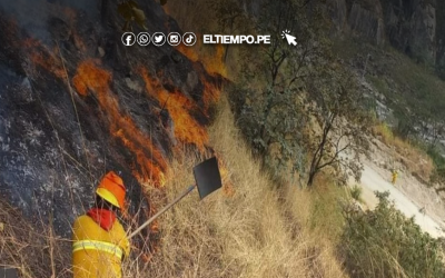 Incendio forestal cerca de Machu Picchu: Estas son las zonas que están siendo afectadas