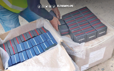 Sullana: Intervienen cajas con material pirotécnico