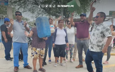 Piura: Más de treinta sectores de Castilla no tendrán agua hasta el viernes 19 de setiembre