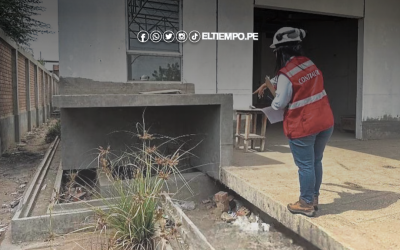 Contraloría advierte deterioro en la obra del centro de salud Los Algarrobos en Piura