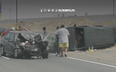 Perú registra más fallecidos por accidentes de tránsito que por homicidios, según la PNP
