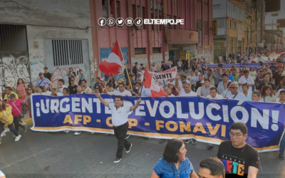 Marcha nacional por retiro AFP HOY: conoce dónde será la protesta en Lima y provincias
