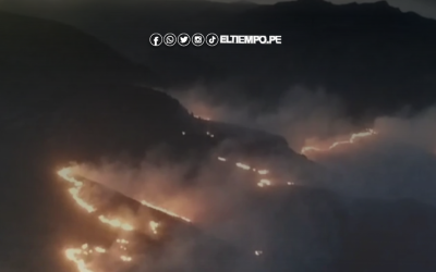 Arequipa: Incendio Forestal en Caylloma Destruye Más de 50 Hectáreas en Tisco