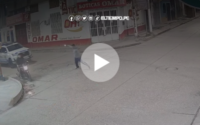 Jaén: Delincuente dispara contra patrullero del Serenazgo para evitar intervención