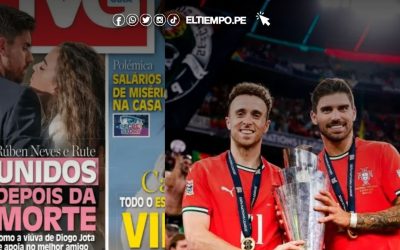 Rúben Neves arremete contra revista por portada con la viuda de Diogo Jota
