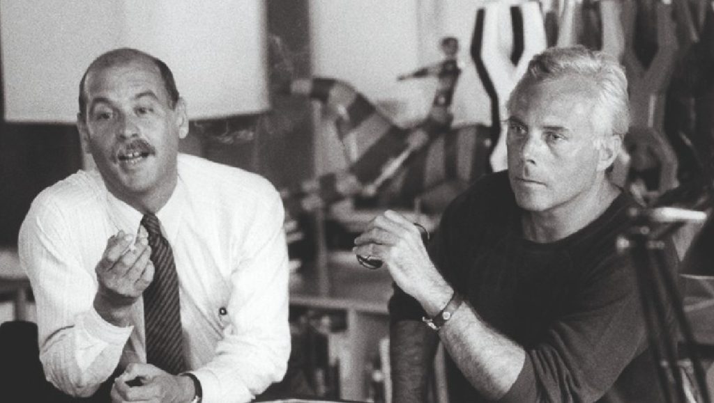 Pareja de Giorgio Armani,Giorgio Armani